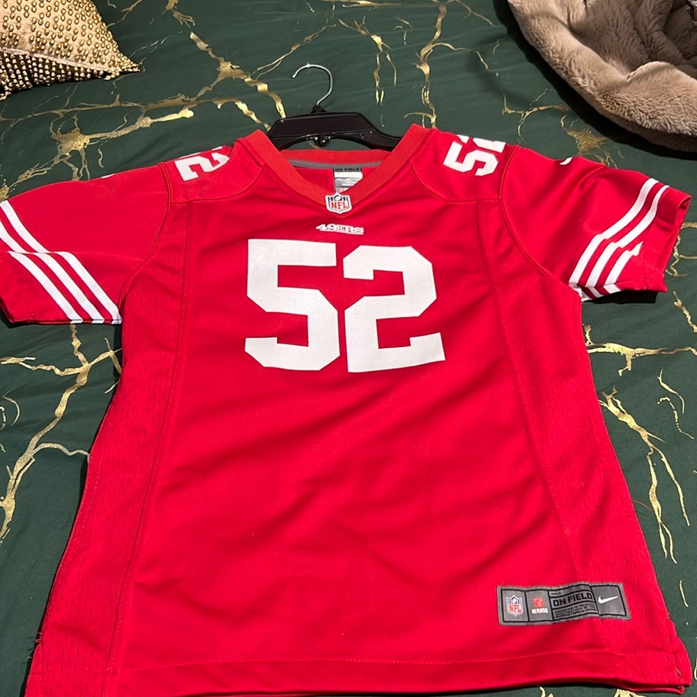 Boys size XL 49ers Jersey